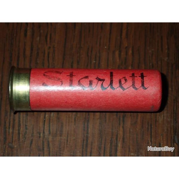 Cartouche pour collection en carton rouge - calibre 20 - Cartoucherie Franaise - Starlett N8