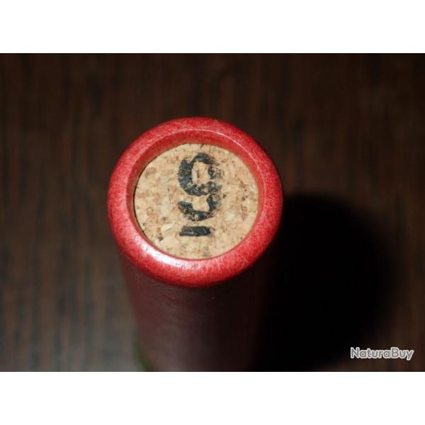 Cartouche pour collection en carton rouge - calibre 20 - Cartoucherie Franaise - Starlett N9