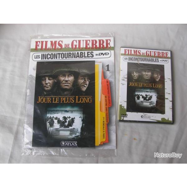 WW2/POSTWAR DVD NEUF SOUS FILM " LE JOUR LE PLUS LONG " + FASCICULE DU FILM ( SOUS FILM ) PROMO