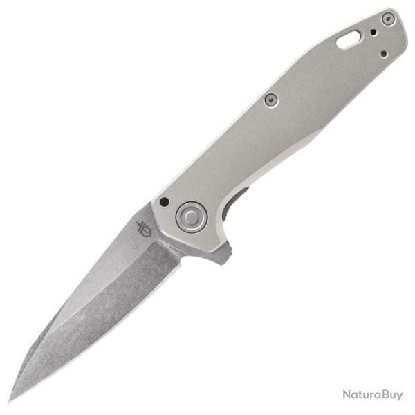 Couteau Gerber Fastball Gray Lame Acier S30V Manche Aluminium Linerlock Made USA G1611