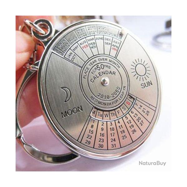 50 ans Calendrier Perp�tuel - Porte-cl�s