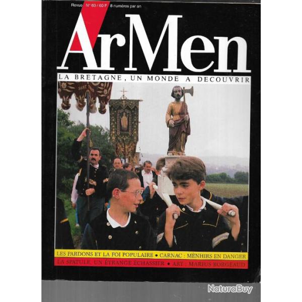 8 revues ar men bretagne menhir , histoire d'ouest-france, la spatule, saint-just culte solaire arme