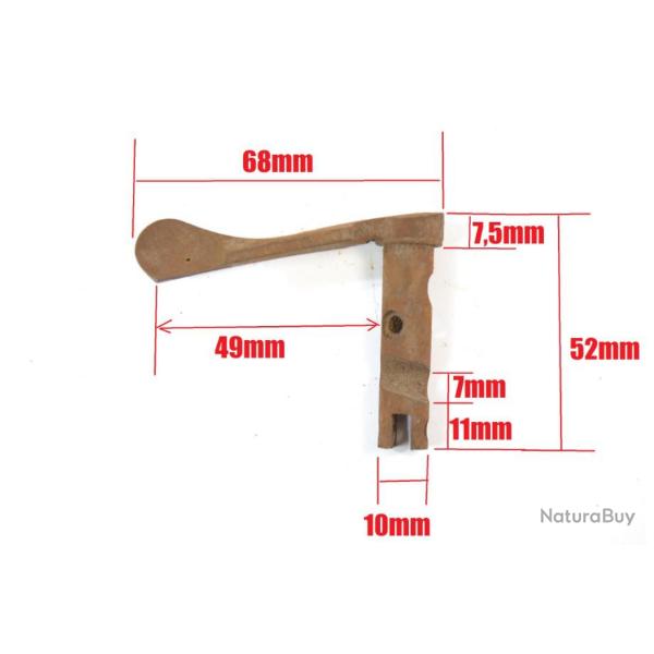 Cl� de bascule / clef de verrouillage pour fusil de chasse juxtapos�, brut de fabrication