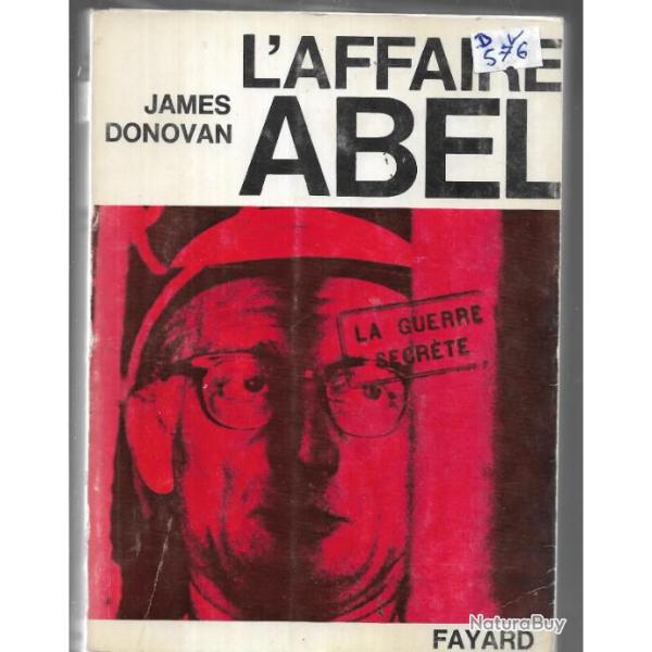 l'affaire abel de james donovan , espionnage , guerre froide