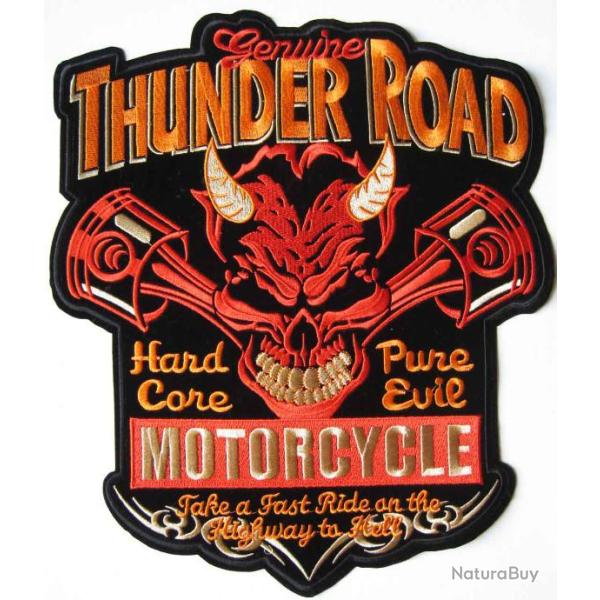 PATCH-ECUSSON/DOSSARD GM - THUNDER ROAD - Ref.D21