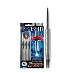 HARROWS - Fl&eacute;chettes Acier ASSASSIN 80% Tungst&egrave;ne 24 grammes K Standard