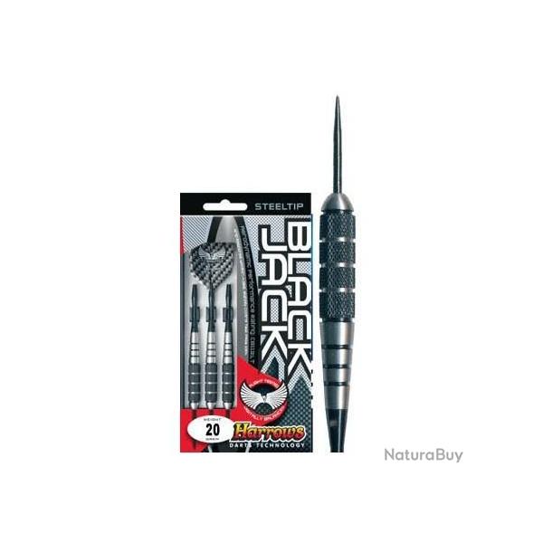 HARROWS - Fl�chettes Acier BLACK JACK 22 grammes