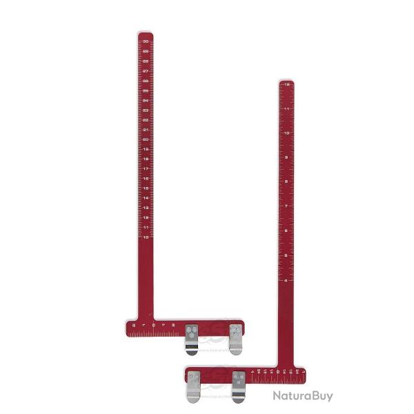 STARK Equerre Alu en L ROUGE