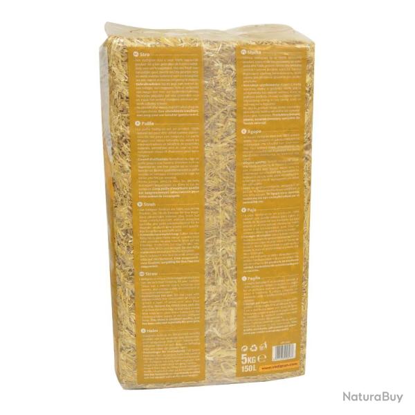 Ballot de paille compress�e 5 kg - 44 X 30 X 20 cm