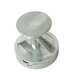 Presse steak hach&eacute; diam 10 cm Reconstitueur de steak avec poussoir