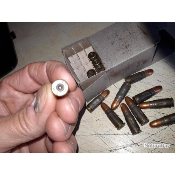 vend cartouches de manipulation inerte 7.62 x 25 ou 7.63 x 25 m�tallique