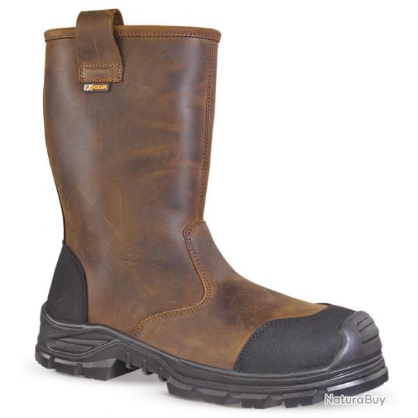 Bottes de scurit Softane BTP Jallatte Jalbeech Marron
