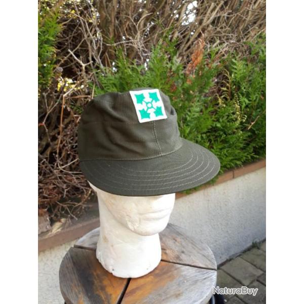 CASQUETTE VERT-OLIVE "4 EME DIUS"