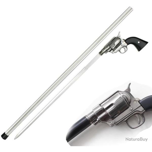 Canne �p�e Revolver chrome