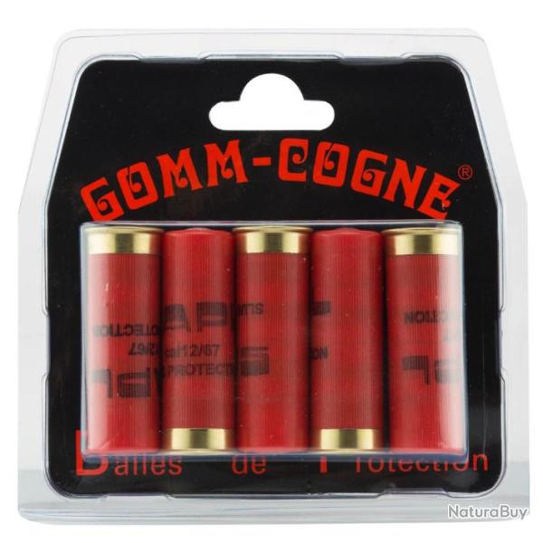 Cartouches Gomm-Cogne � balle caoutchouc cal. 16/67