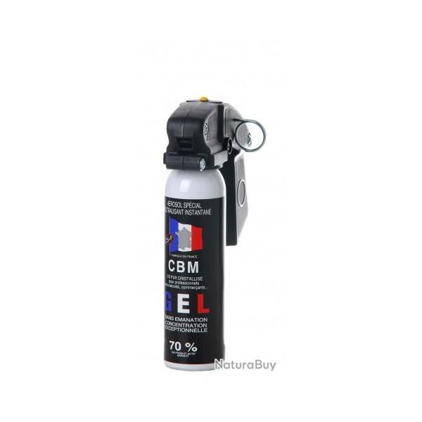 Bombe Lacrymog�ne de D�fense Avec Poign�e GEL CS 100ML