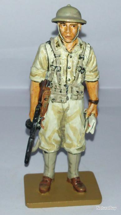 Figurine Del Prado - Soldat Américain Philippines 1942 - Échelle 1:32 - Plomb Peint