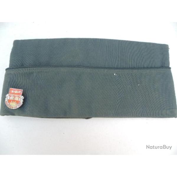 calot US troupe sortie vietnam  1973 avec 2 insignes tireur + unit�