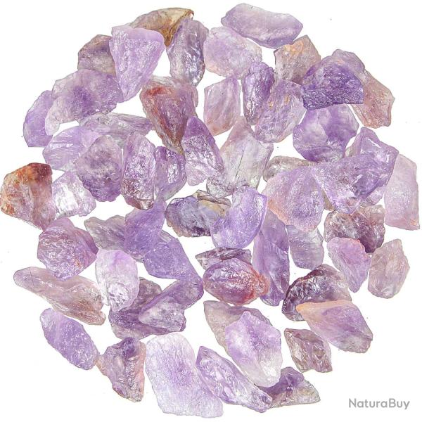 Pierres brutes am�thyste de Bolivie - 3 � 4 cm - 100 grammes