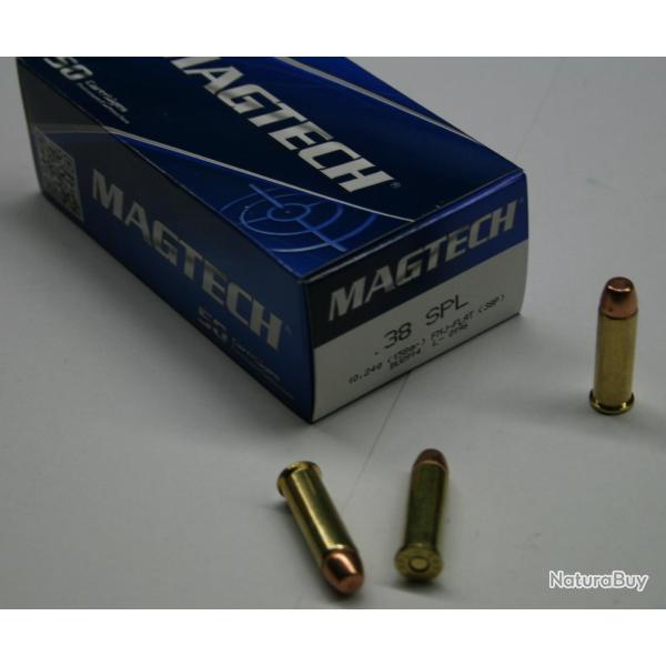 Cartouche Cal. 38 WC MAGTECH x50