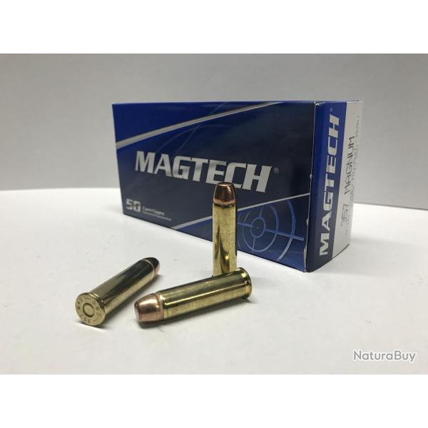 Cartouche Cal. 357 FMJ MAGTECH x50
