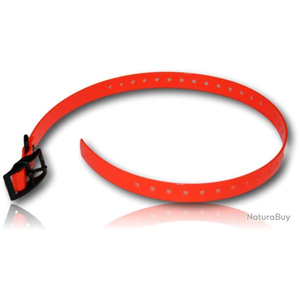 SANGLE COLLIER ELECTRIQUE HELEN BAUD 650X19 ORANGE