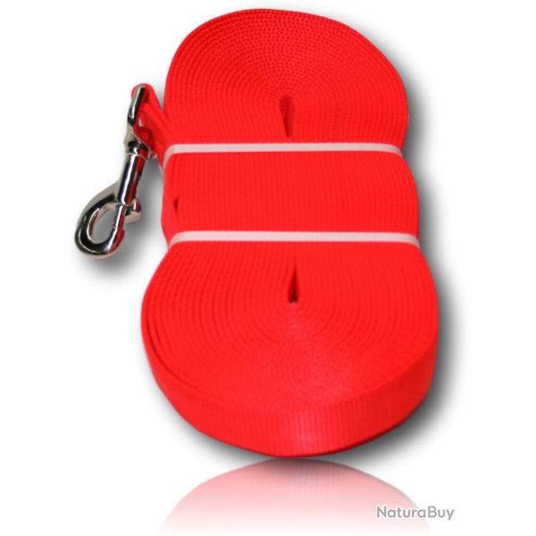 LONGE 10 M ORANGE NYLON