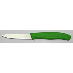COUTEAU OFFICE VICTORINOX LISSE VERT 6.7606.L114 8CM