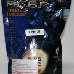 BILLES 6MM 0.20GR G&G X3000