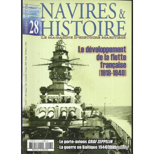 navires et histoire n 28 le d�veloppement de la flotte fran�aise 1918-1940, porte avions graf zeppel