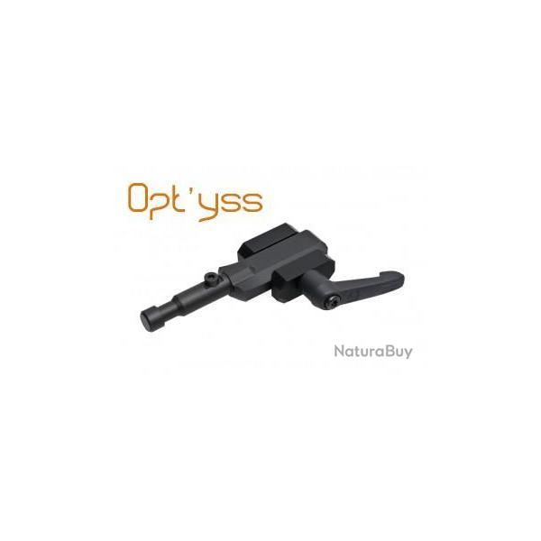 Adaptateur picatinny bipied fortmeier 6h et 12h