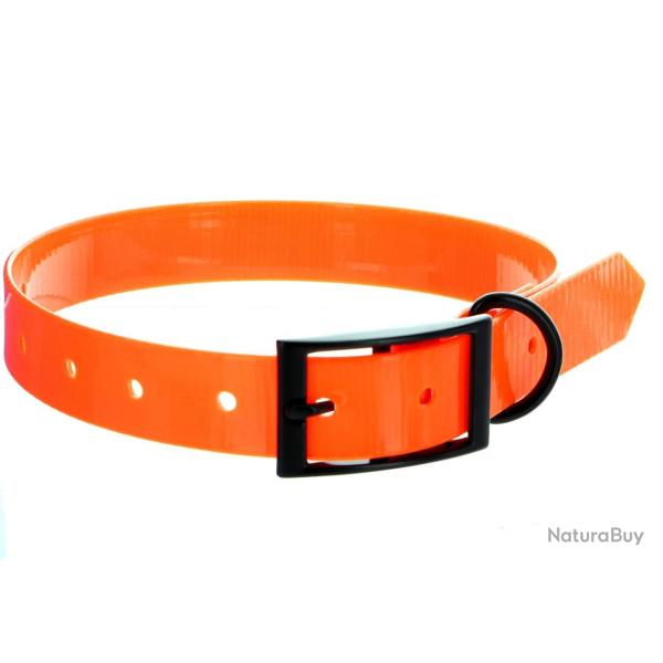 Collier TPU orange fluo