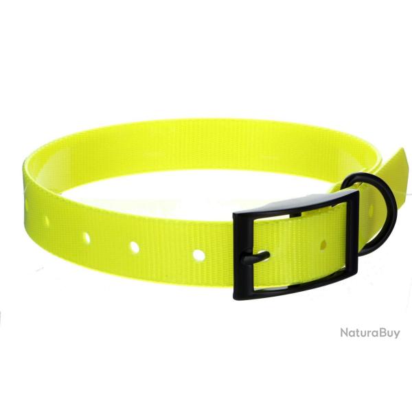 Collier TPU jaune fluo