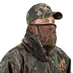 Cagoule 3/4 en maille Mossy Oak Break Up