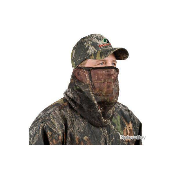 Cagoule 3/4 en maille Mossy Oak Break Up