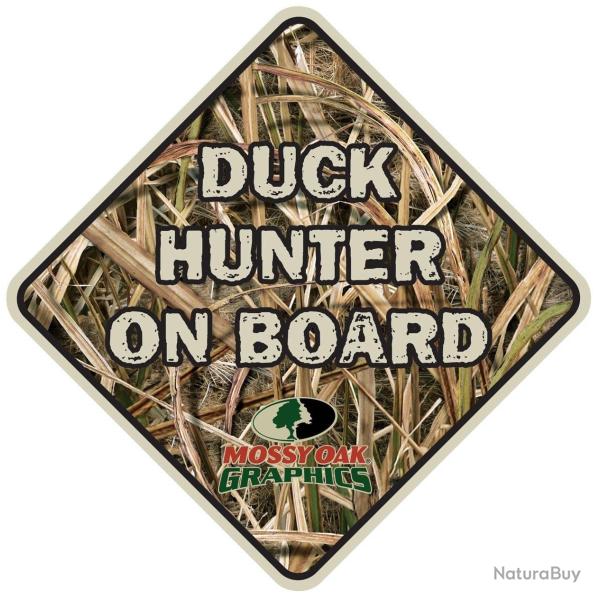 Autocollant chasse Duck hunter on board