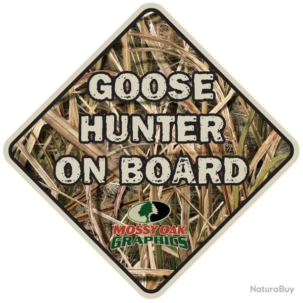 Autocollant chasse Goose hunter on board