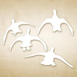 Autocollant chasse Canards &agrave; la pose