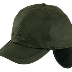 Casquette Browning Verte avec Cache oreilles Winter Wax Fleece