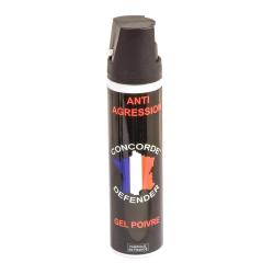 A&eacute;rosol lacrymog&egrave;ne gel poivre 75ml Concorde Defender