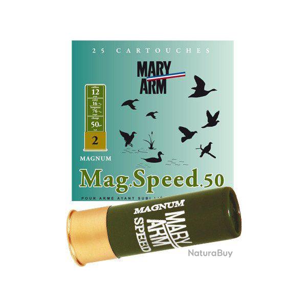 Cartouche Magnum Speed 50 cal 12 Mary Arm Plomb