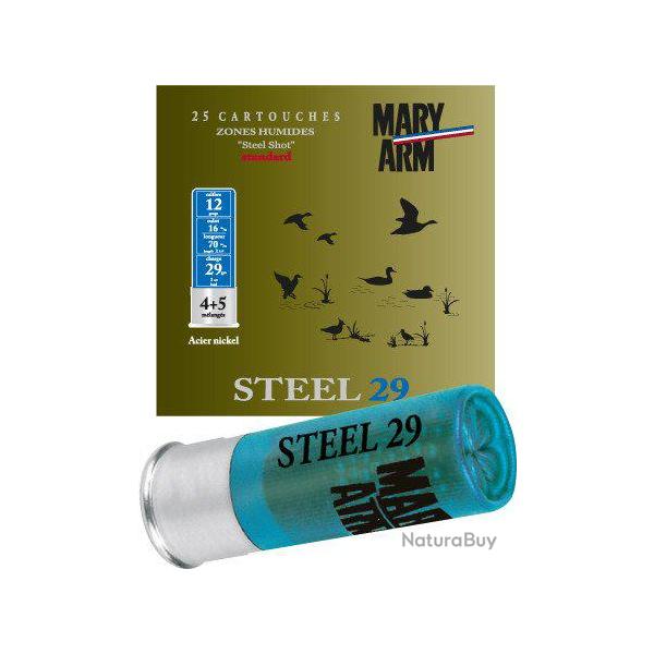 Cartouche Steel 29 cal 12 Mary Arm-Acier 4+5