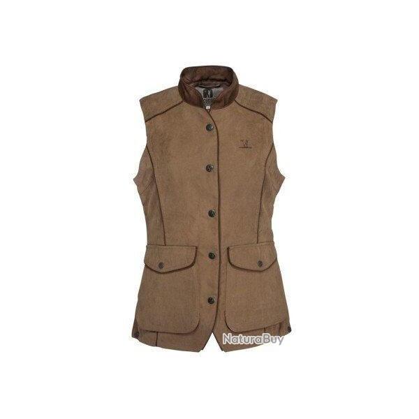 Gilet de chasse femme Rambouillet Bronze Percussion