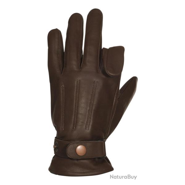 Gants de chasse femme en cuir Percussion