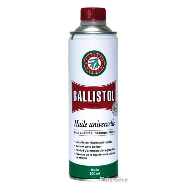 Bouteille d'huile universelle Ballistol 500 ml