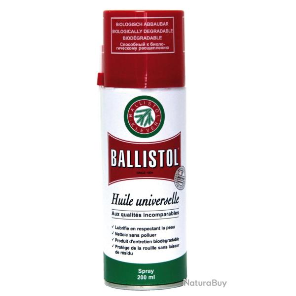 A�rosol d'huile universelle Ballistol 200 ml