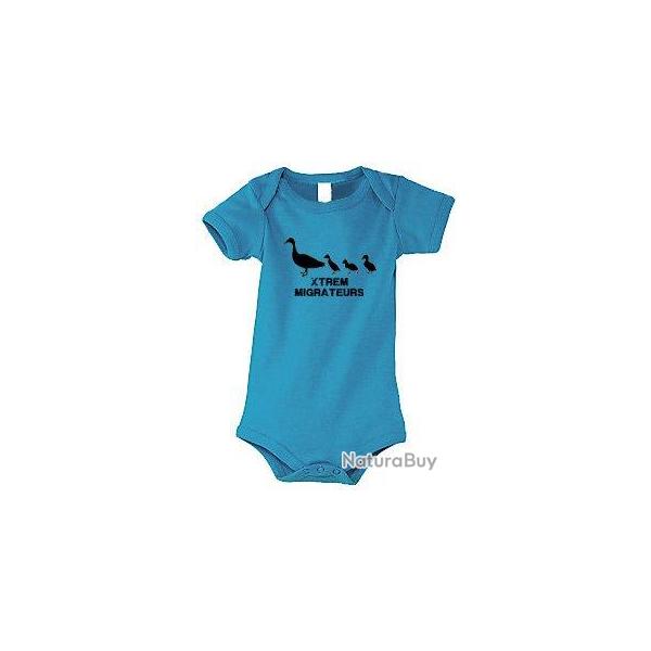 Body b�b� bleu Canetons XTREM MIGRATEURS-12-18mois