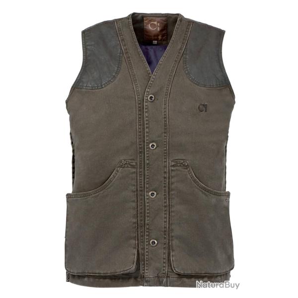 Gilet de chasse sans manches Brenne Club Interchasse
