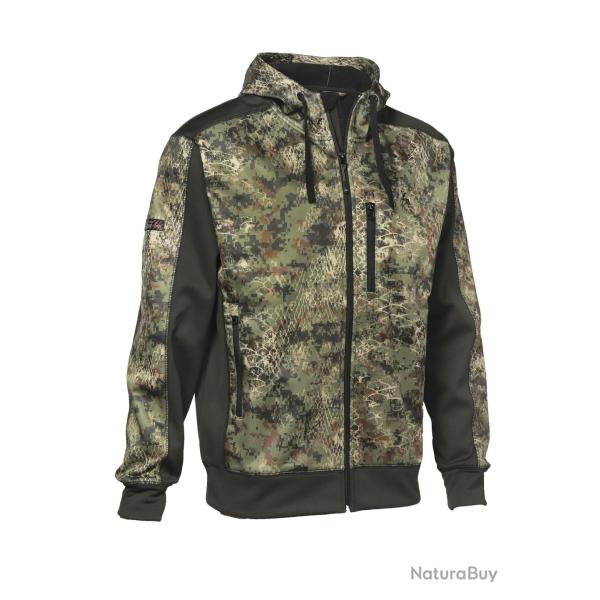 Blouson de chasse zipp Wolf GhostCamo SnakeForest Pro Hunt