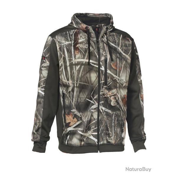 Blouson de chasse zipp� Wolf Ghost Camo Wet Pro Hunt